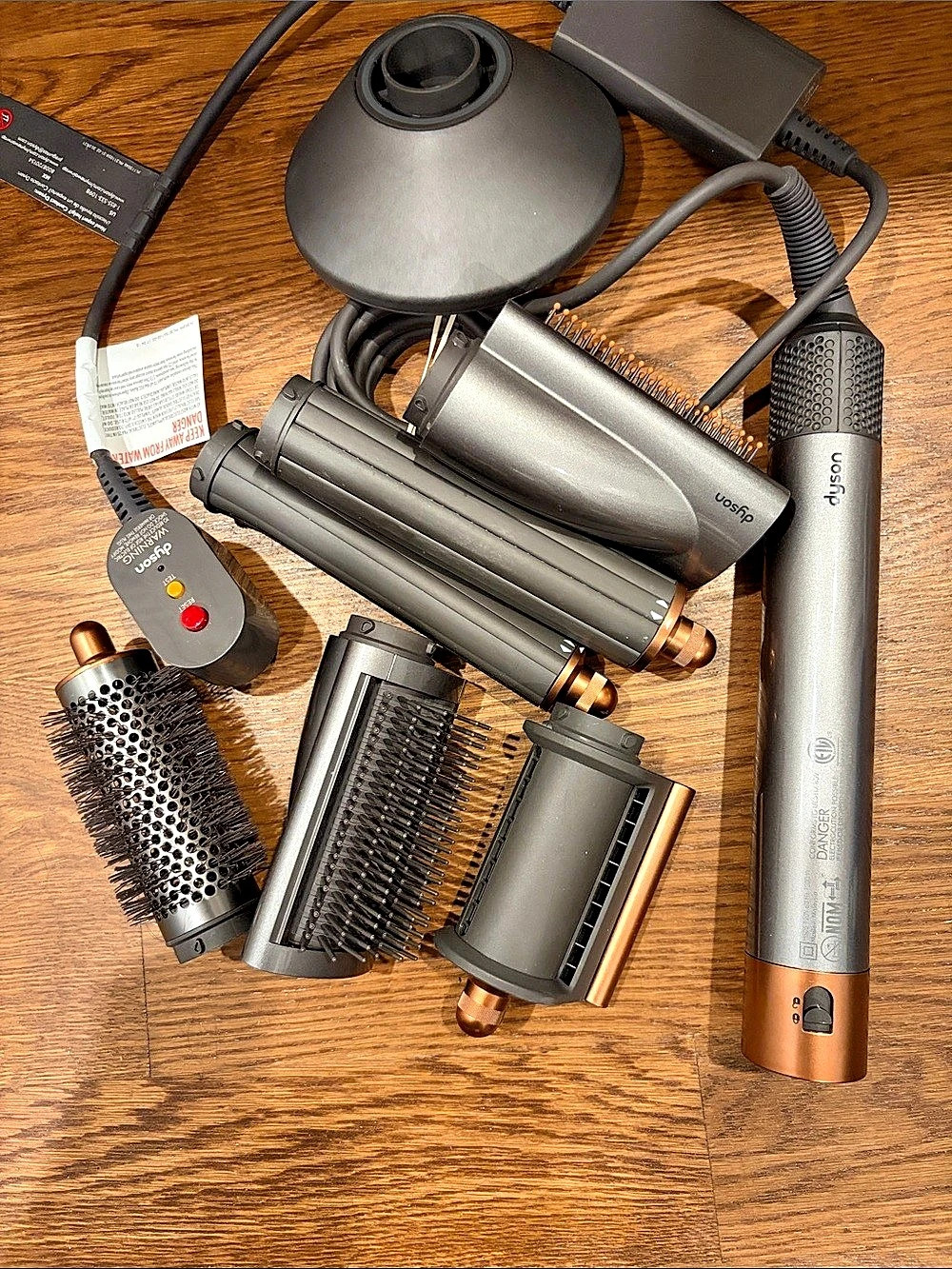 Dyson Airwrap Multi-Styler Complete Hair Styling Tools Set Gray & Black